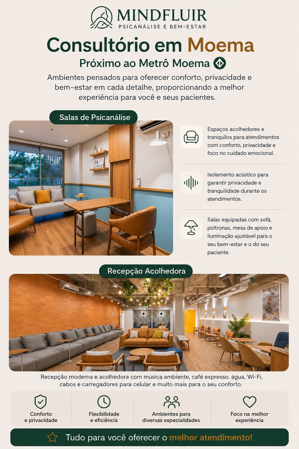 Consultório Mindfluir em Moema